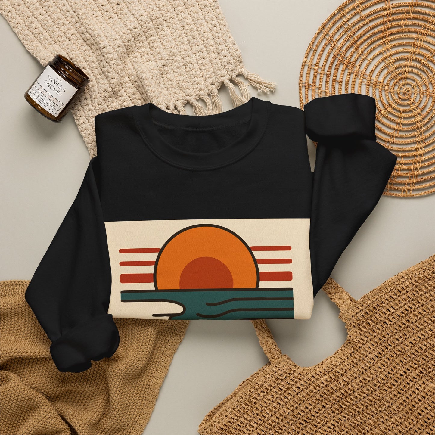 Slow Mornings Retro Sweatshirt
