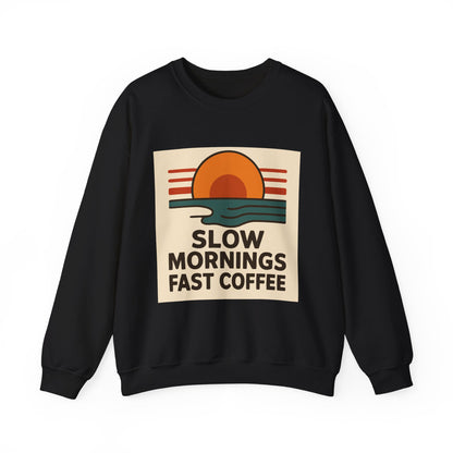 Slow Mornings Retro Sweatshirt