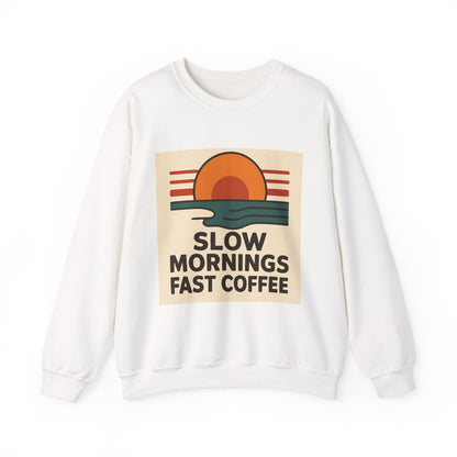 Slow Mornings Retro Sweatshirt