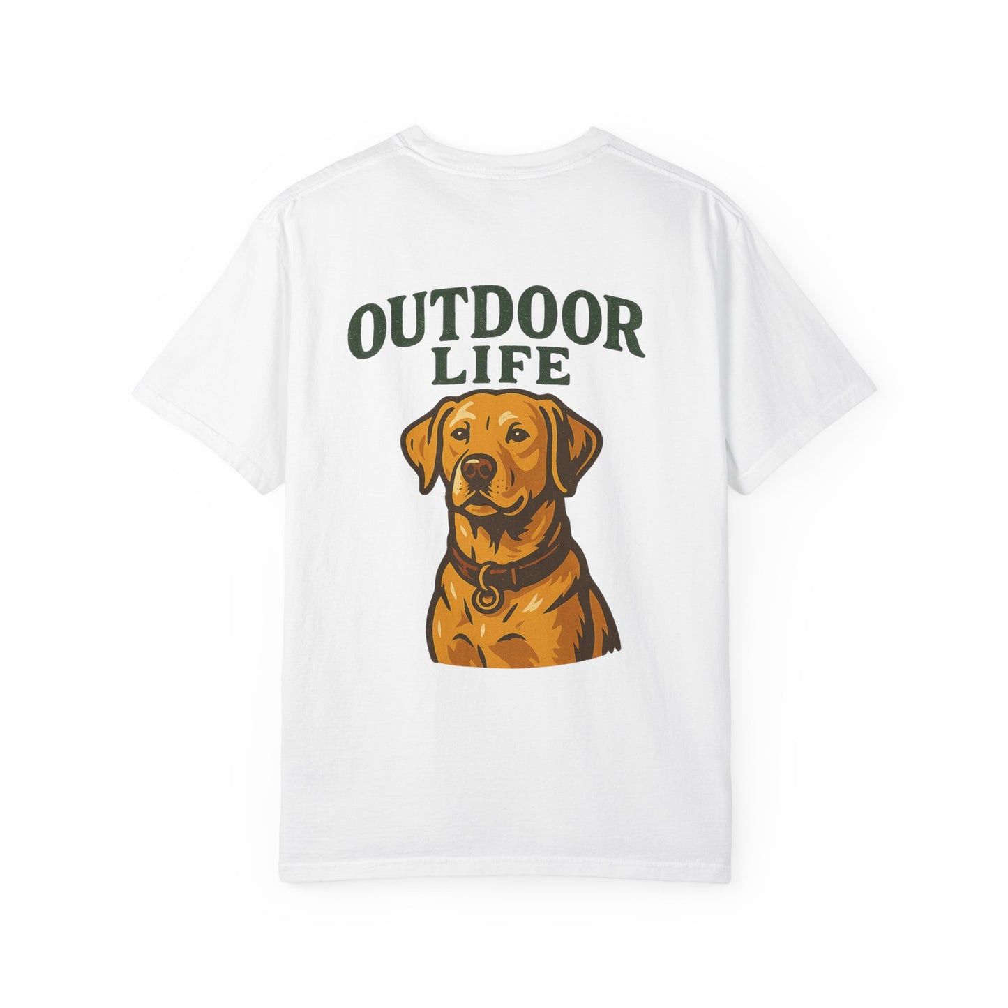 Outdoor Life T-Shirt — Mountain & Dog Graphic Tee