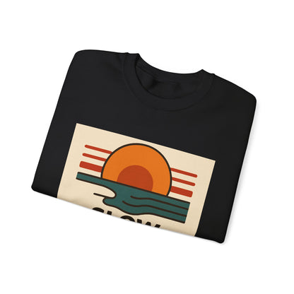 Slow Mornings Retro Sweatshirt