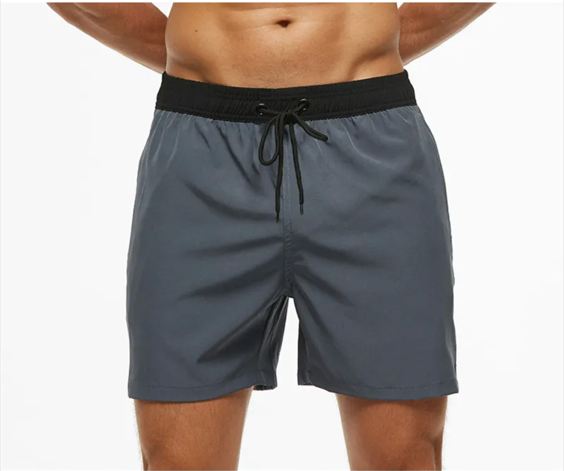 Men's Casual Solid Color Shorts