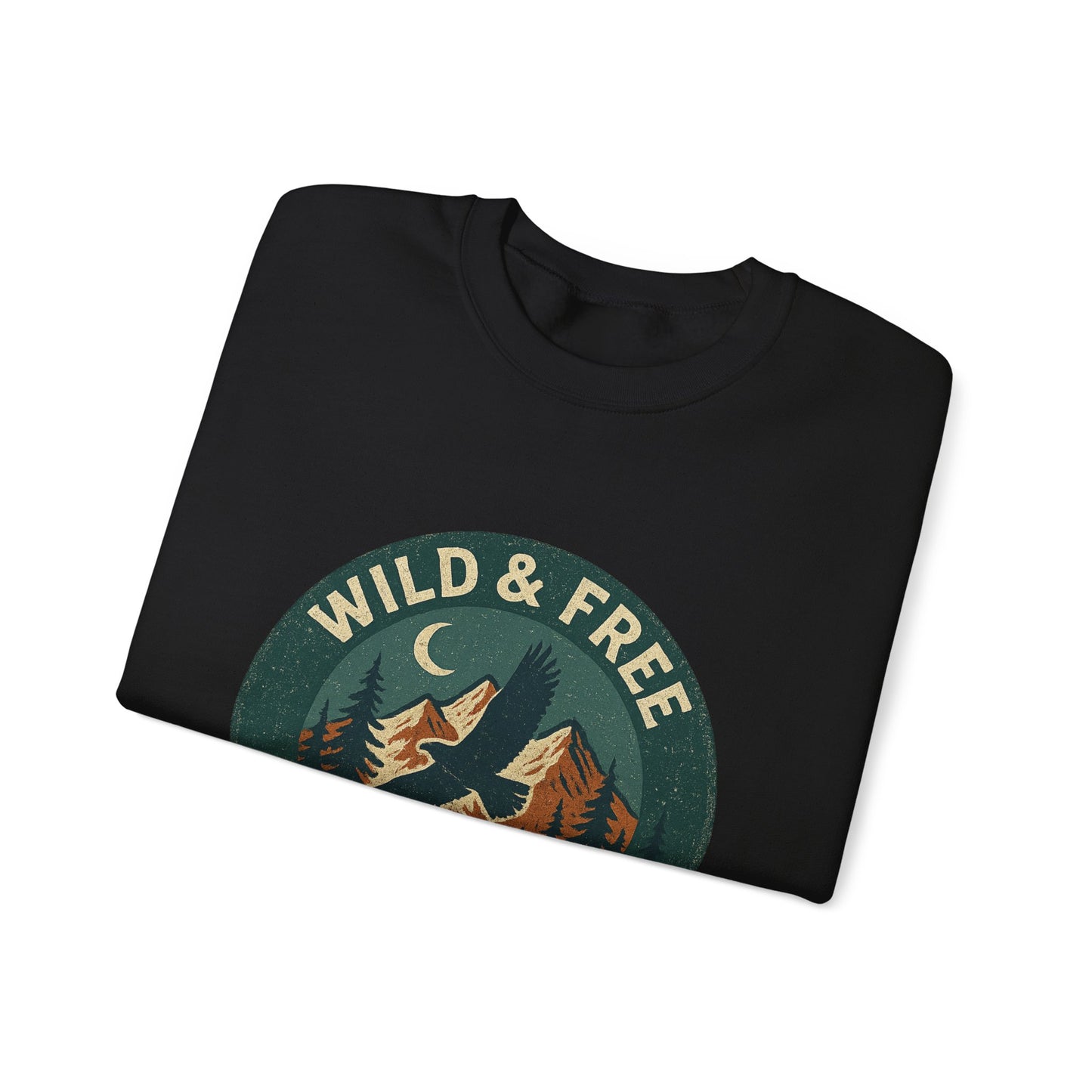 Outdoor Life Crewneck Sweatshirt — Wild & Free Retriever Graphic