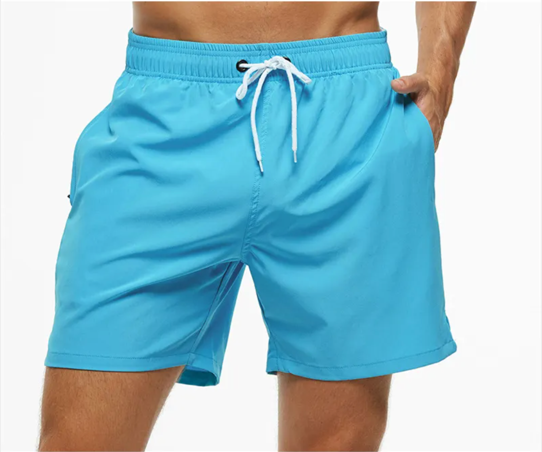 Men's Casual Solid Color Shorts
