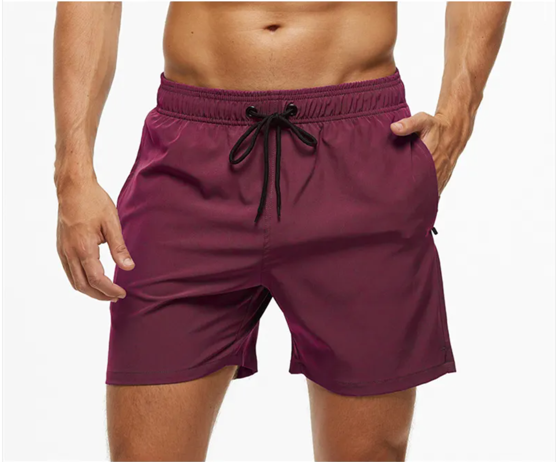Men's Casual Solid Color Shorts