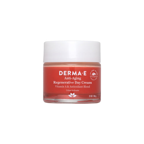 Derma E Anti-Aging Regenerative Day Cream – Astaxanthin Moisturizer for Face – Lightweight Firming Anti-Wrinkle Cream with Lavender Jojoba Oil and Vitamin E 2 oz
